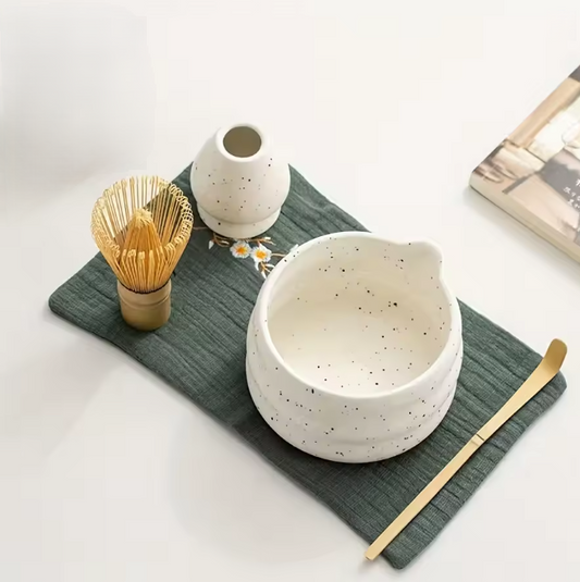 Matchasett med fire deler